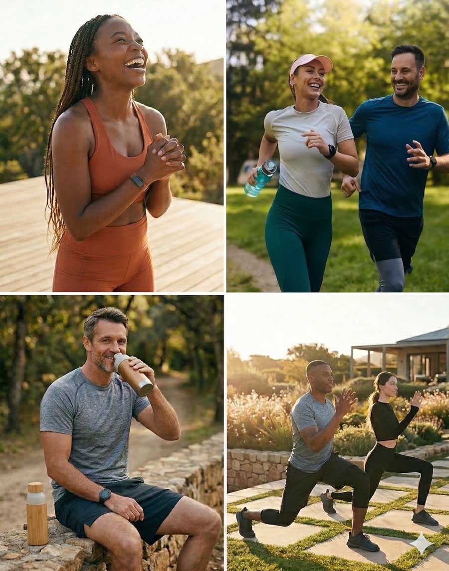 EverGlow Wellness — Active healthy lifestyle